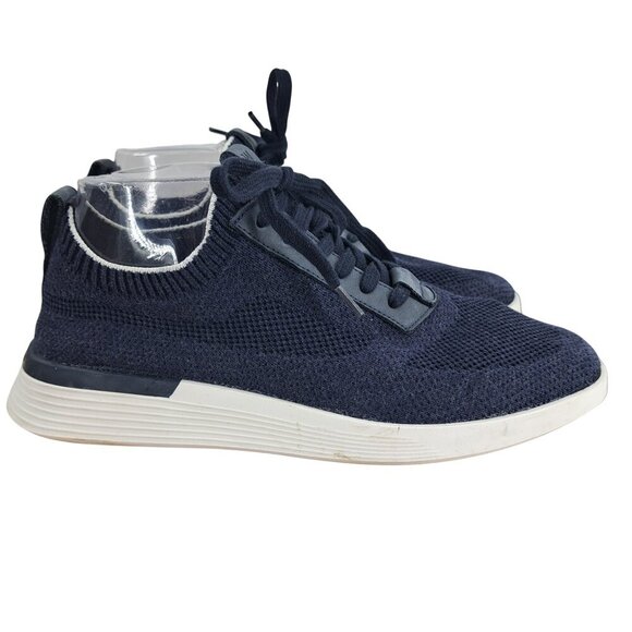 Wolf & Sheperd SupremeKnit Trainer Casual Tennis Shoes Sneakers Size 8 Mens Blue main image 5